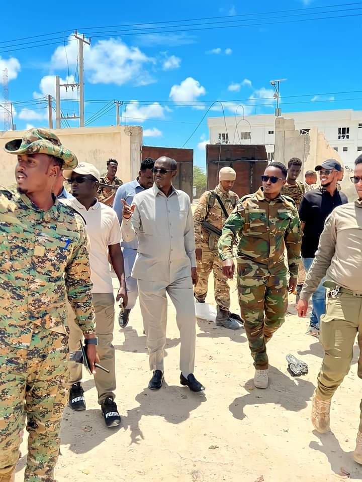 Guddoomiyaha Gobolka Banaadir oo kormeer ku tegay Isgoyska Ifka Xalane