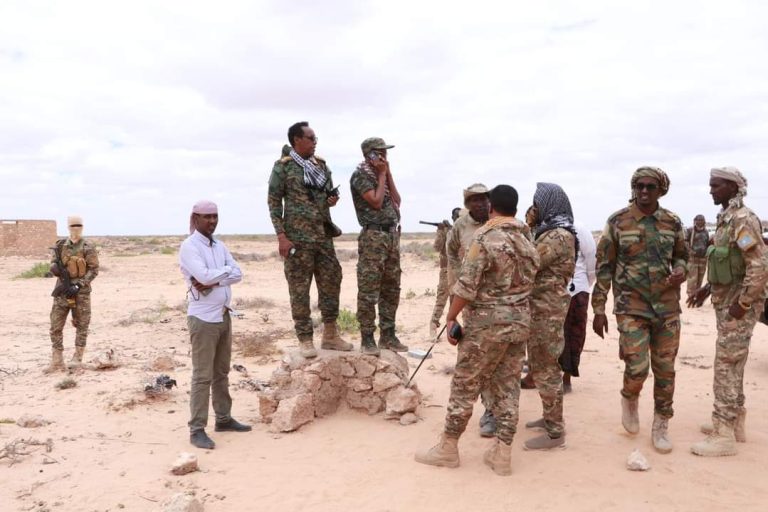 Ciidanka Qaranka oo fashiliyay qarax Khawaarijta ku soo weerartay deegaanka Laas-gacamay.