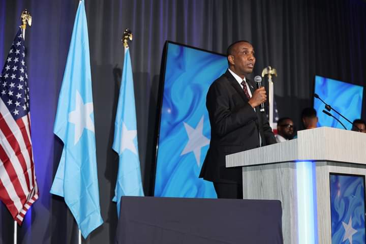 Ra’iisul Wasaare Xamsa oo si diirran loogu soo dhaweeyay Minneapolis