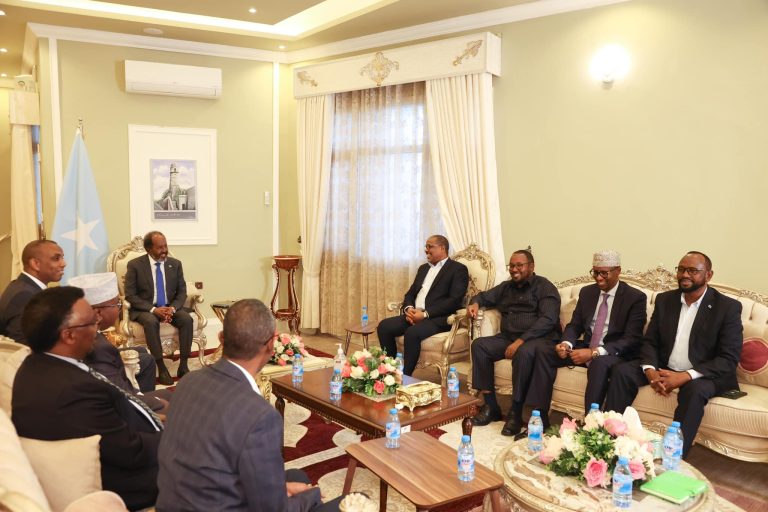 Madaxweynaha Jamhuuriyadda oo kulan la qaatay hoggaamiyaha Maamulka KMG ah ee SSC