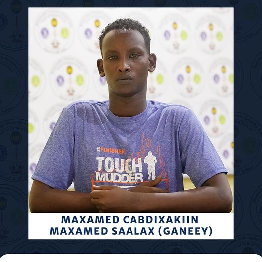 Maxkamadda sare ee Ciidamada oo xukun dil ah ku ridday Dable Xoogga Maxamed Cabdixakiin Maxamed.