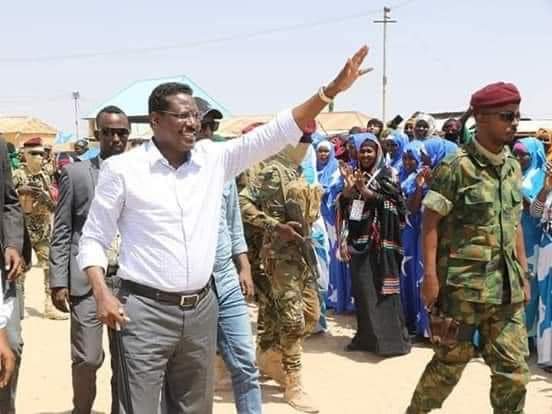 Madaxweynaha Galmudug iyo Wafdi uu hoggaaminayo oo gaaray Bacaadweyne