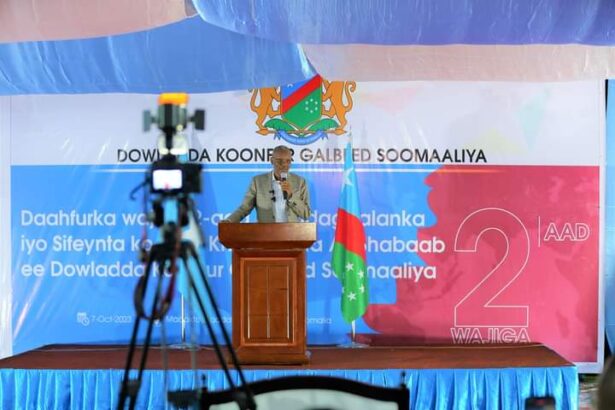 Madaxweyne Laftagareen oo sheegay in dhawaan billaaban doono wajiga labaad ee dagaalka Khawaarijta