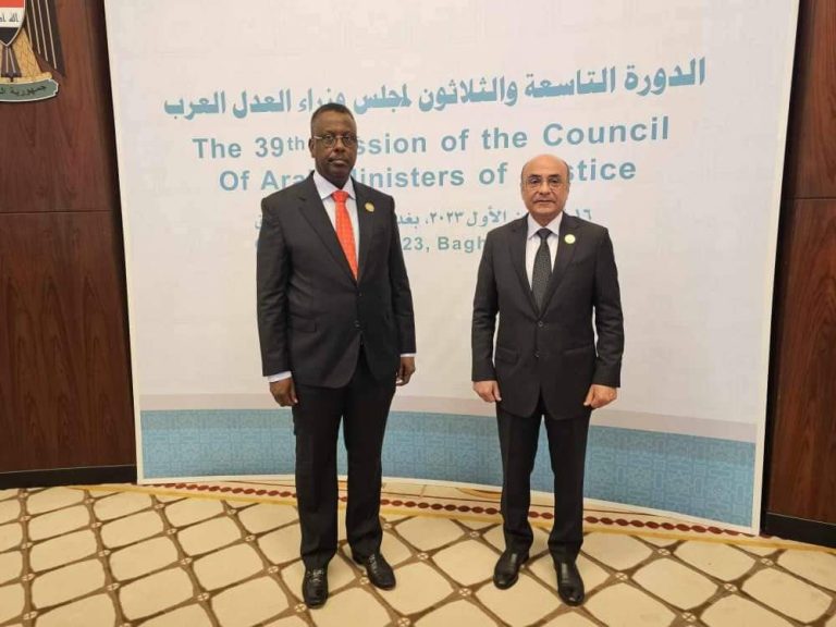 Wasiirka Cadaaladda oo ka qeeyb galay Shirka Gollaha Cadaaladda Carabta