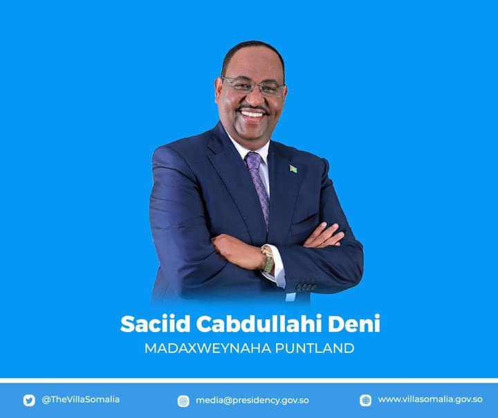 Madaxweyne Xasan Sheekh oo hambalyo u diray Madaxweynaha dib loo doortay ee Puntland