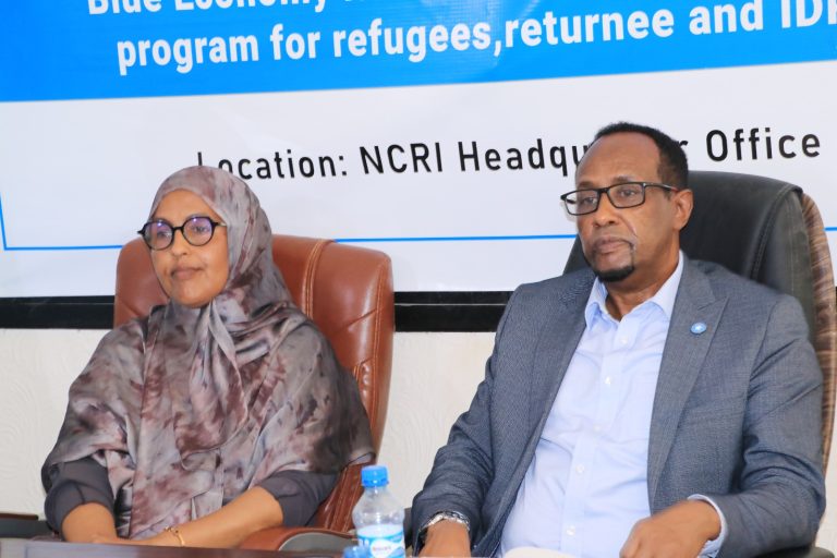 Hay’adda qaxootiga iyo  Wasaaradda Kaluumaysiga XFS oo iska kaashanaya Horumarinta Xirfadaha Bulshooyinka Barakacay ee Kaluumaysatada ah.