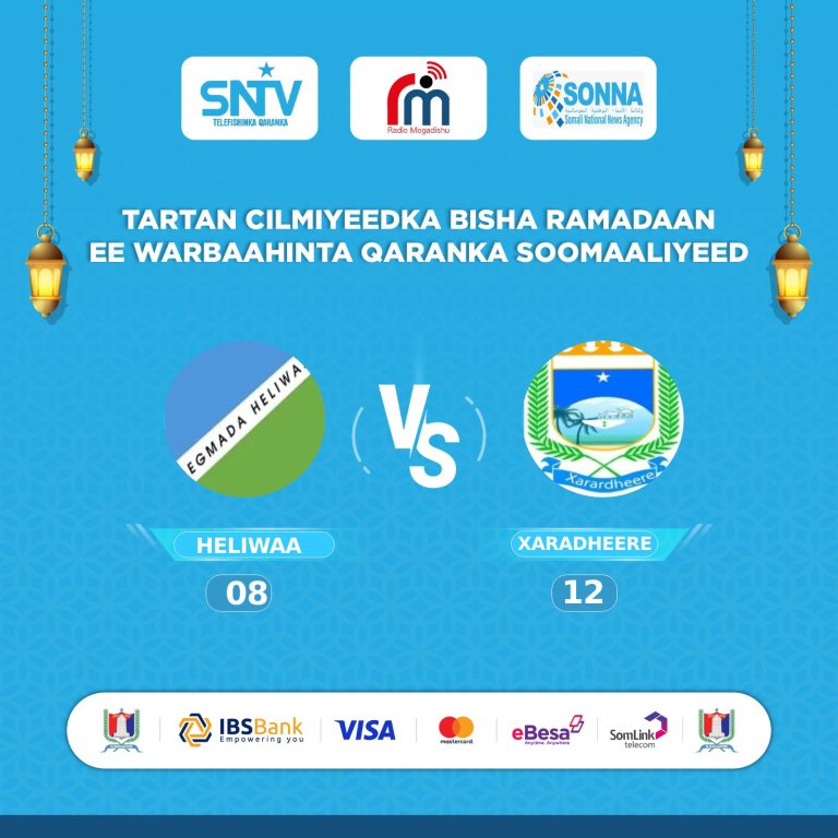 Tartamayaasha Degmada Xarardheere oo caawa u gudbay sideed dhamaadka tartanka “SAWIRRO”