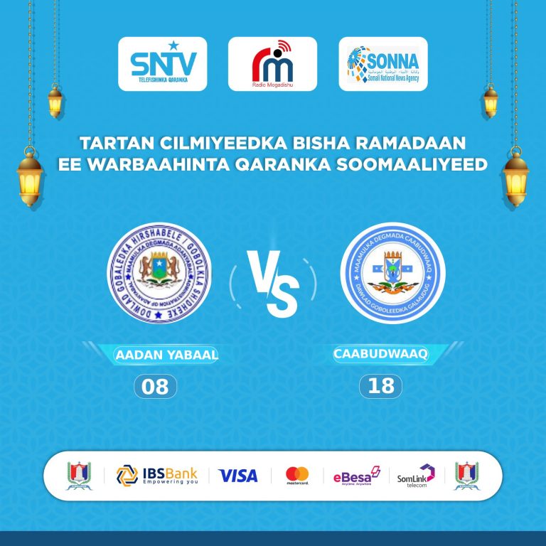 Tartamayaasha Degmada Caabudwaaq oo caawa u gudbay sideed dhamaadka tartanka