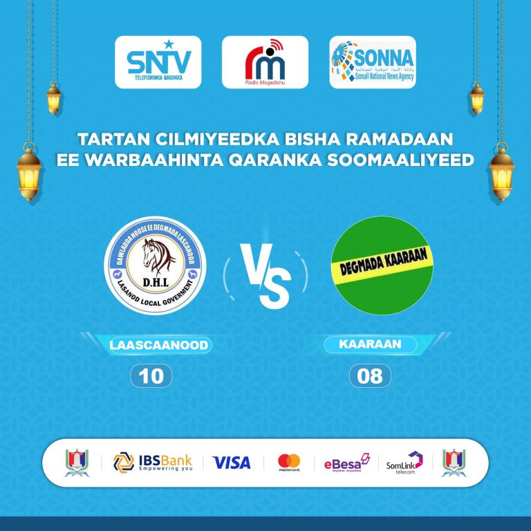 Tartamayaasha Degmada Laascaanood oo caawa u gudbay sideed dhamaadka tartanka “SAWIRRO”