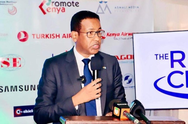 Safiirka Soomaaliya ee Kenya oo ka qayb galay kulan Casho sharaf ah oo looga hadlayey dhaqanka iyo Ganacsiga Soomaalida