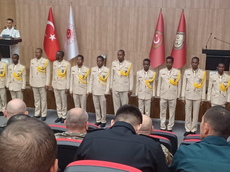 Saraakiil ka tirsan (CXDS) ayaa tababar loogu soo xiray dalka turkiga.