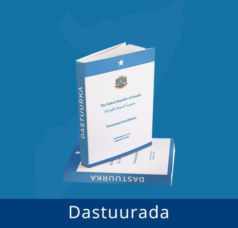 DHAMAYSTIRKA DASTUURKA WAA FURAHA XASILOONIDA DOWLADNIMADA