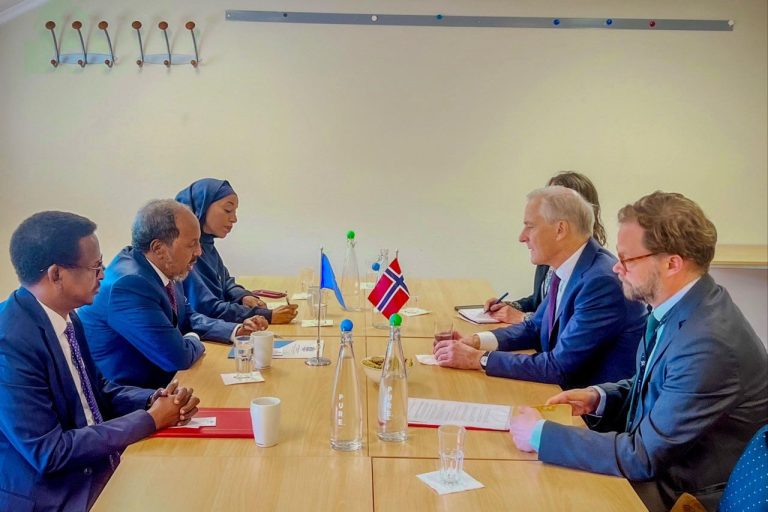 MADAXWEYNE XASAN SHEEKH OO KULAN LA YEESHAY RA’IISUL WASAARAHA NORWAY