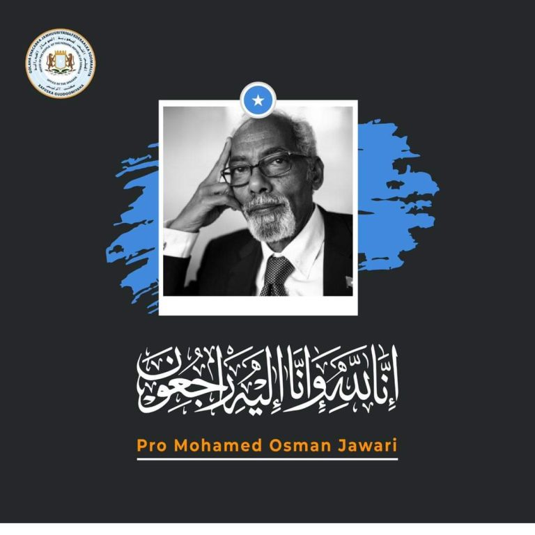 Guddoomiyaha Golaha Shacabka oo ka tacsiyeey geerida Guddoomiye JAWAARI