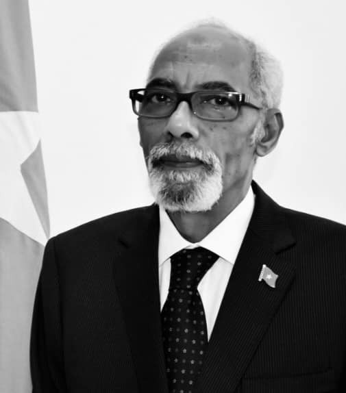 Guddoomiyaha  Aqalka Sare oo ka tacsiyeey geerida Guddoomiye JAWAARI