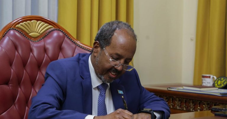 Madaxweynaha JFS ayaa Xeer Madaxweyne ku soo saaray Talisyo cusub CXDS