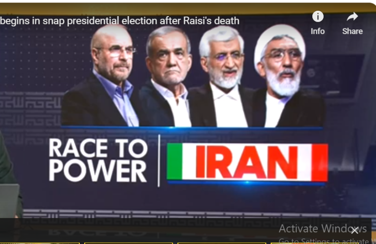 Tartanka doorashooyinka madaxtinimo oo ka bilowday Iran