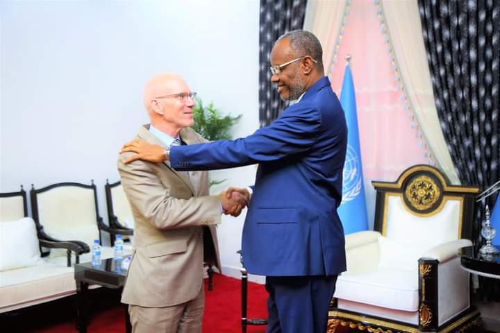 Madaxweynaha Dowladda Koonfur Galbeed  ayaa maanta ku qaabiley Ergeyga kumeel gaarka ah ee qaramada midoobey ee Soomaaliya