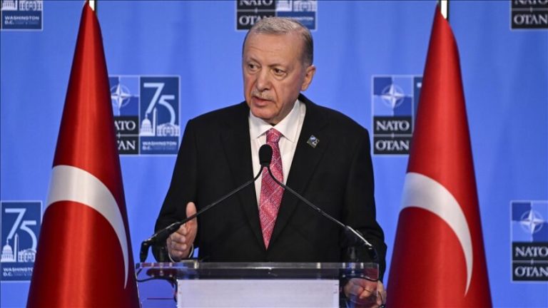 Madaxweyne Erdogan “Turkiga ma aqbali doono isku dayga wada shaqeynta Israel ee NATO