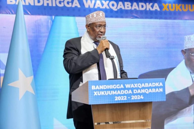 Guddoomiyaha Golaha Shacabka oo ka qeyb galay Bandhiga waxqabadka xukuumadda Dan-qaran