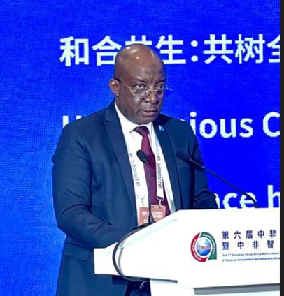 Wasiirka Warfaafinta Soomaaliya oo khudbad ka jeediyay shirka Iskaashiga Warbaahinta Afrika iyo China