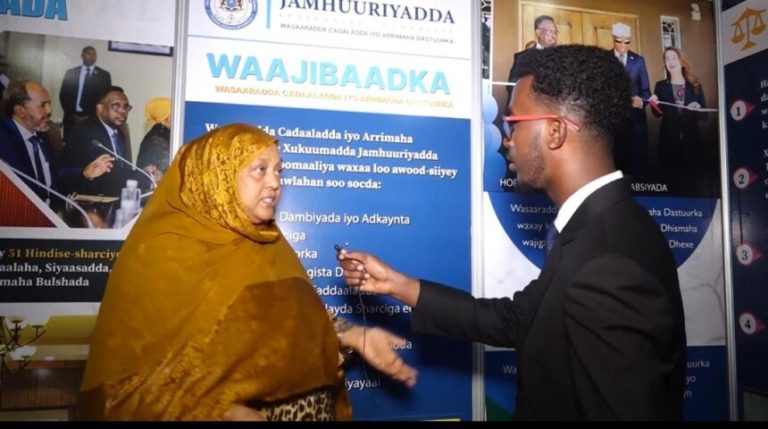 Waiiru dowlaha Caddaaladda :Deegaanadii laga saaray Khawaarijta waxaan ka hirgalinay adeegga garsoorka”