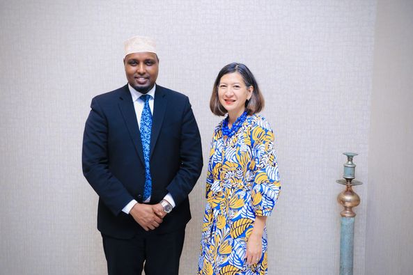 Wasiirka Qorsheynta Soomaaliya oo Qaabbilay Madaxa hay’adda Caalamiga ah ee USAID