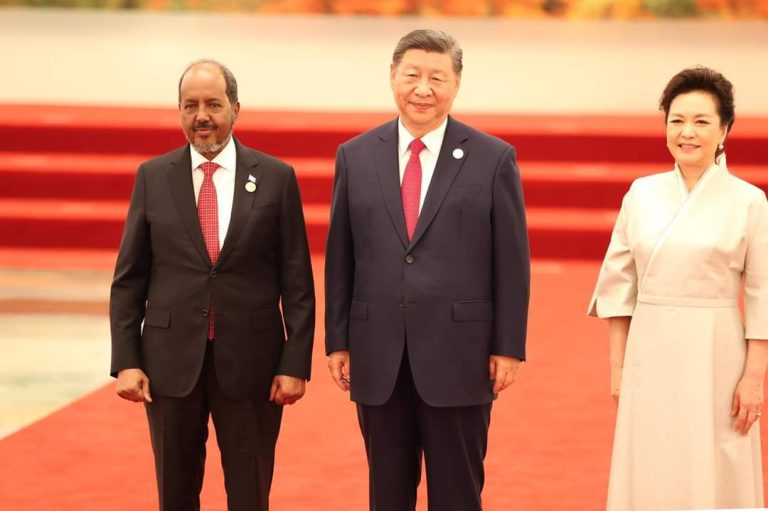 Madaxweyne Xasan Sheekh oo ka qeybgalay kulanka Maamuuska Madaxda Afrika iyo Shiinaha