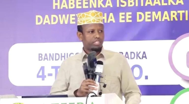Wasiirka Caafimaadka oo bogaadiyay adeegyada uu siiyo Bulshada Isbitaalka De-Martino