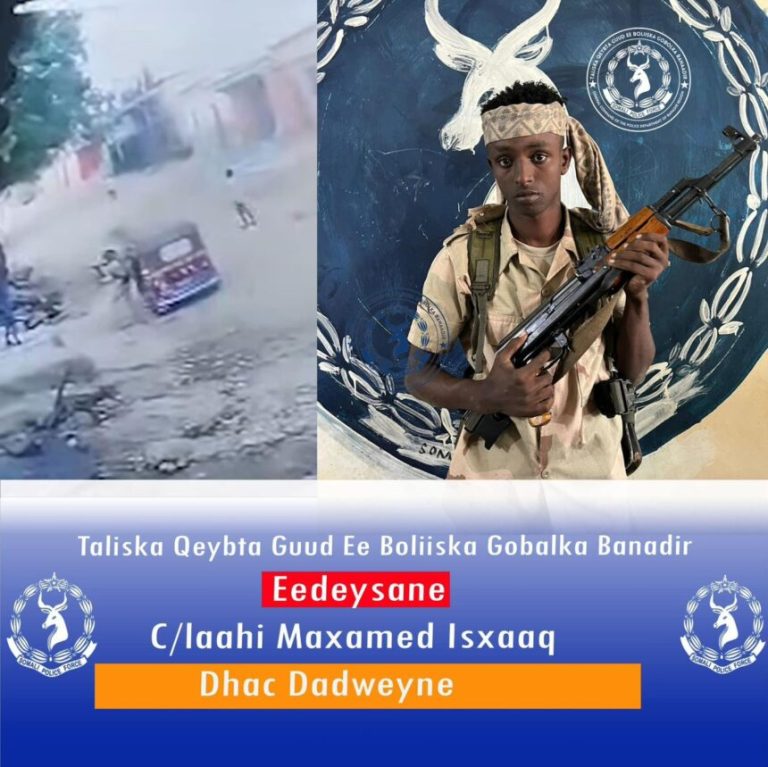 Ciidnaka Booliska oo gacanta kusoo dhigay Rag dhac ka geysanayay degmada Dharkeenley 