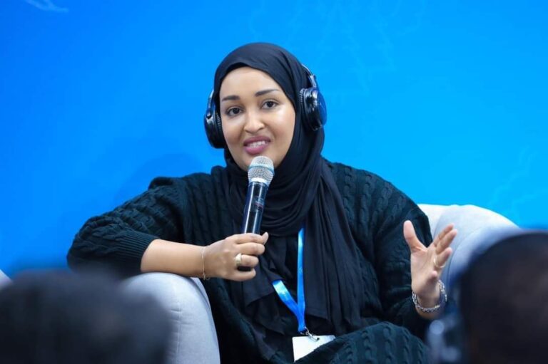 Wasiirka Degaanka XFS oo khudbad ka jeesiday madasha IOM ee Shirweynaha COP29