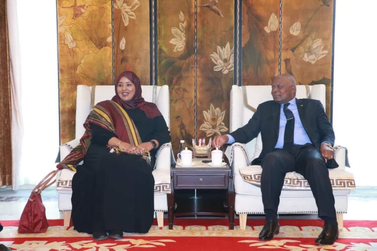 Safiirka Soomaaliya ee Shiinaha oo lagu soo dhaweeyay Caasimadda Beijing ee dalkaas