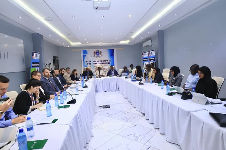 Wasiirka Amniga ayaa guddoomiyay shir looga hadlayay xakameynta hubka sida sharci darrada ah dalka ku soo gala.