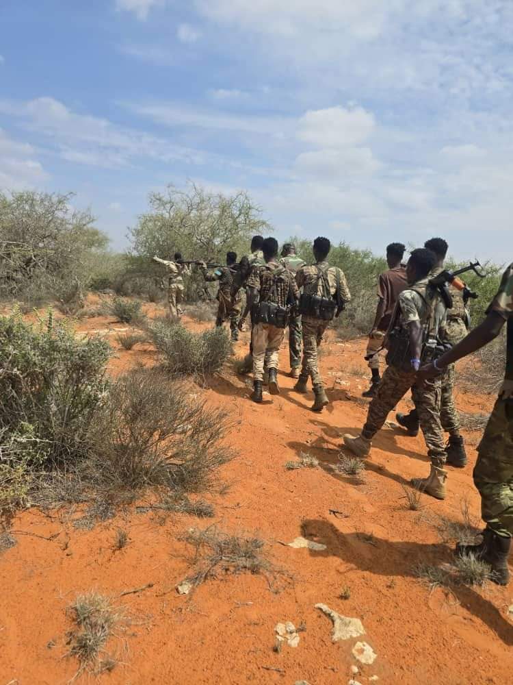 Ciidanka Xoogga dalka oo howlgallo Khawaarijta ka dhan ah ka wado deegaanno hoostaga Shabeellaha Dhexe iyo Galgaduud