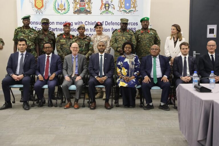 War-murtiyeed laga soo saaray Marxaladda kala guurka ah ee howlgalka ATMIS iyo AUSSOM 