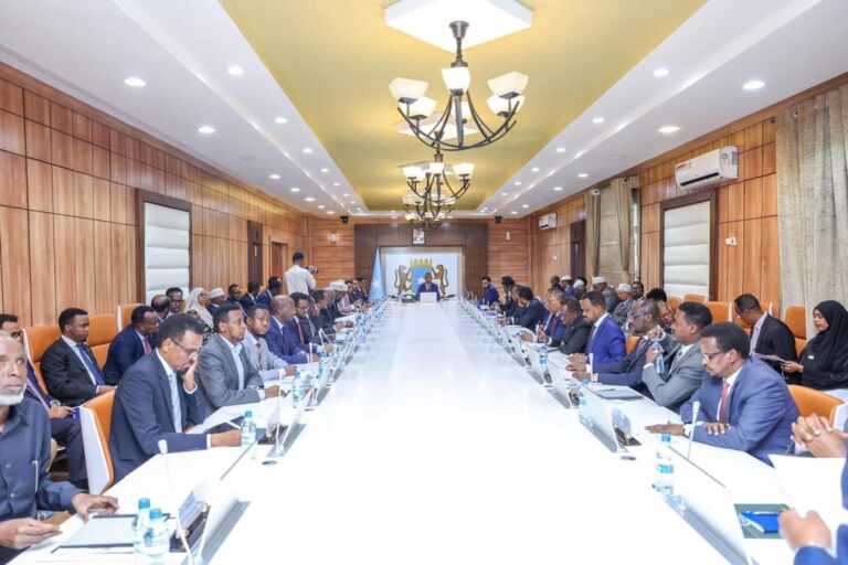 Shirka Golaha Wasiirrada oo lagu soo bandhigay Warbixinno kala duwan