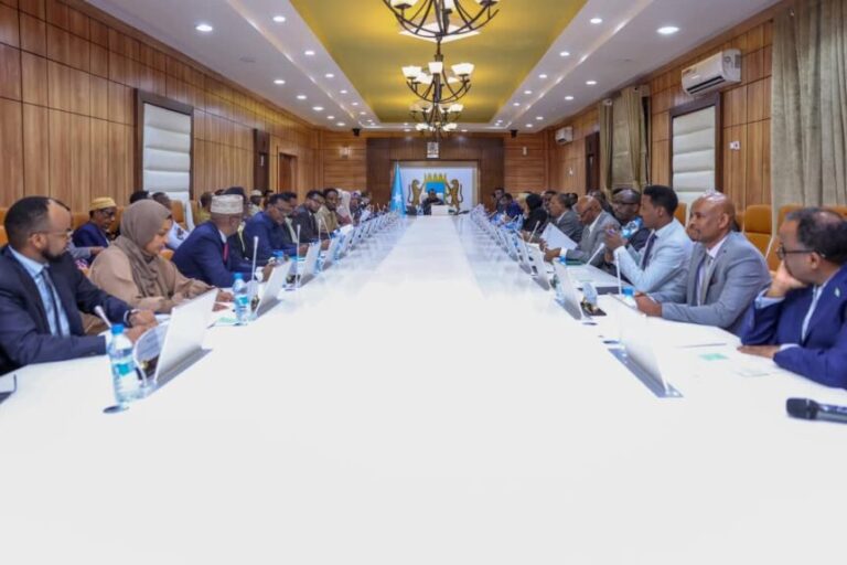 Golaha Wasiirrada oo loo soo bandhigay qaar kamid ah qodobbada Dastuurka ee dib-u-eegista lagu sameynayo