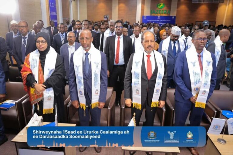 shirweynaha meertada 15-aad ee Ururka Caalamiga ah ee Daraasaadka Soomaaliyeed