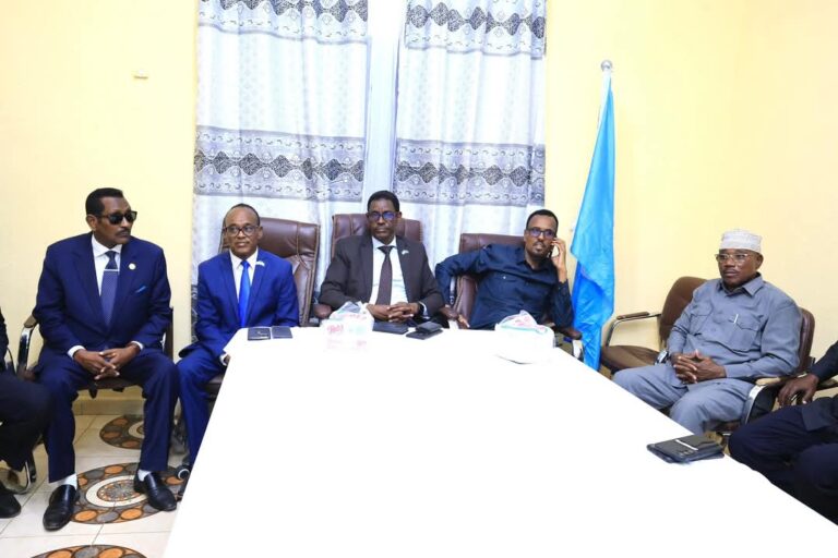 Wasiirka Amniga Gudaha XFS oo lagu soo dhaweeyay Garbahaarey