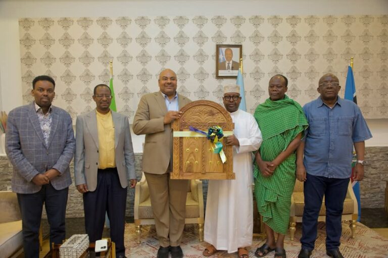 Wasiirka Arrimaha Dibadda oo sagootiyay Wafdigii ka socday Tansaaniya ee soo gaaray Soomaaliya 