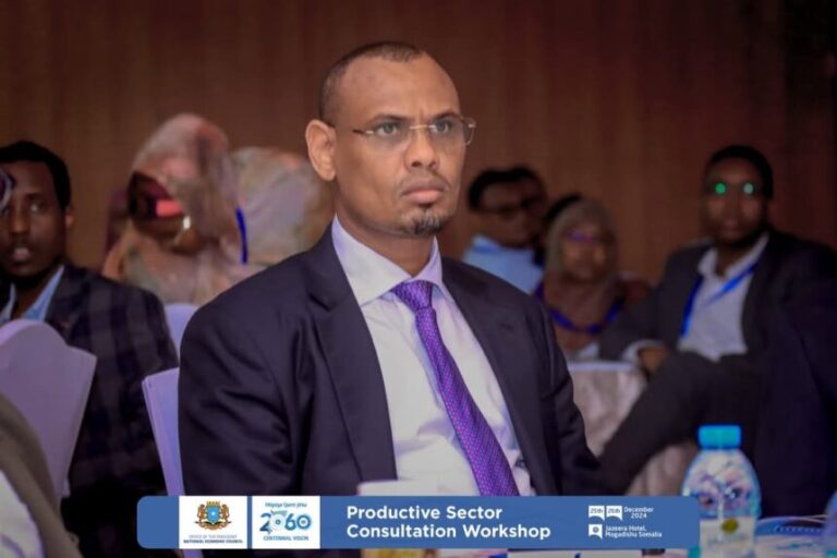 Wasiirka Xanaannada Xoolaha XFS oo furay shirka Wadatashiga Qarnijirka 2060