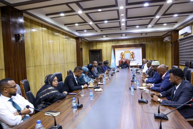 Guddoomiyaha Golaha Shacabka BJFS oo kulan la qaatay guddiga Madabanaan ee doorashooyinka