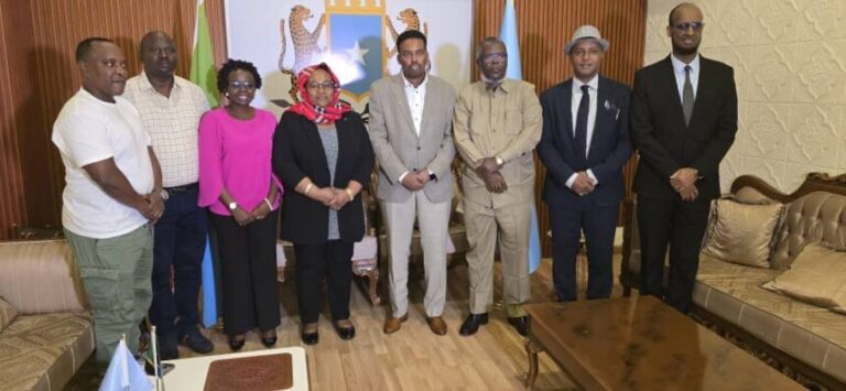 Wasiirka Kheyraadka iyo Dalxiiska Tanzania oo Soomaaliya soo gaartay