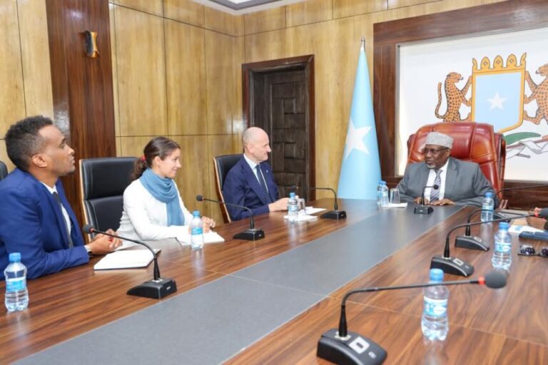 GUDDOOMIYAHA GOLAHA SHACABKA EE BJFS OO QAABILAY SAFIIRKA DOWLADDA INGIRIISKA EE SOOMAALIYA.