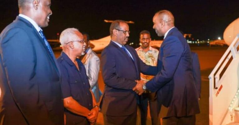 Ra’iisul Wasaare Xamsa oo gaaray Qaahira