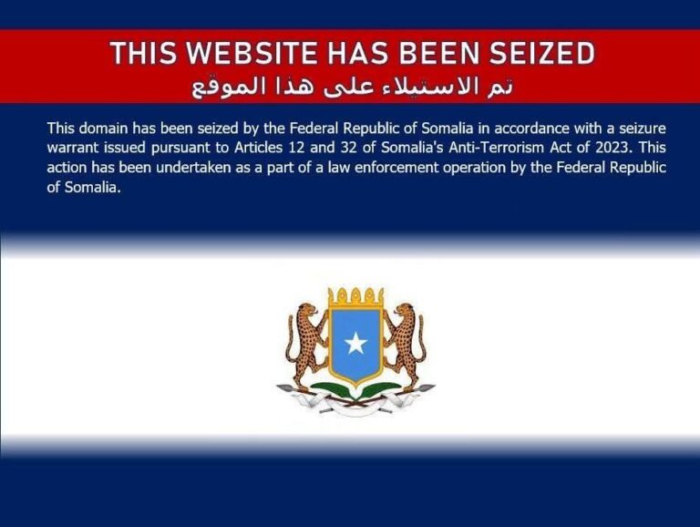 Dowladda Soomaaliya oo xirtay 12 Website oo ay Khawaarijta isticmaalayeen 