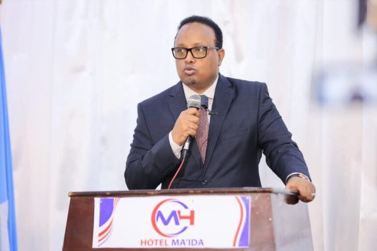 Wasiir Kuxigeenka Arrimaha Gudaha oo khudbad ka jeediyay kulanka guud ee odeyaasha dhaqanka