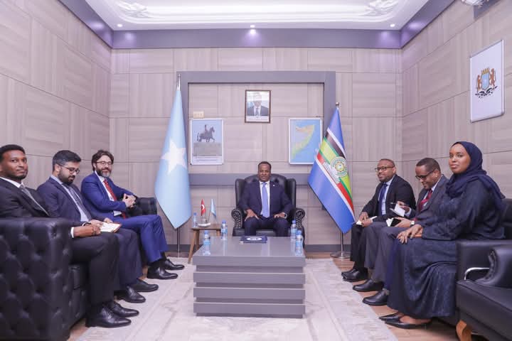 Wasiirka Arrimaha Dibadda Soomaaliya oo qaabilay Safiirka dalka Turkiga ee Soomaaliya