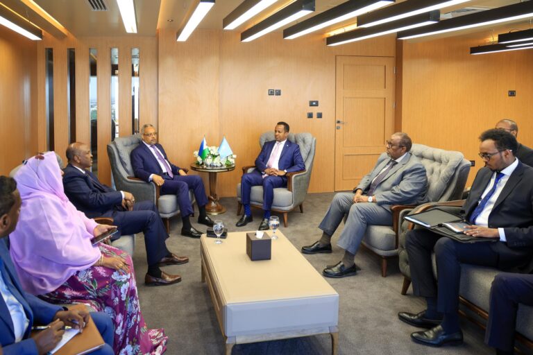 Wasiirka Arrimaha Dibadda XFS oo kulan doceedyo la yeeshay dhiggiisa Jabuuti iyo Aljeeriya