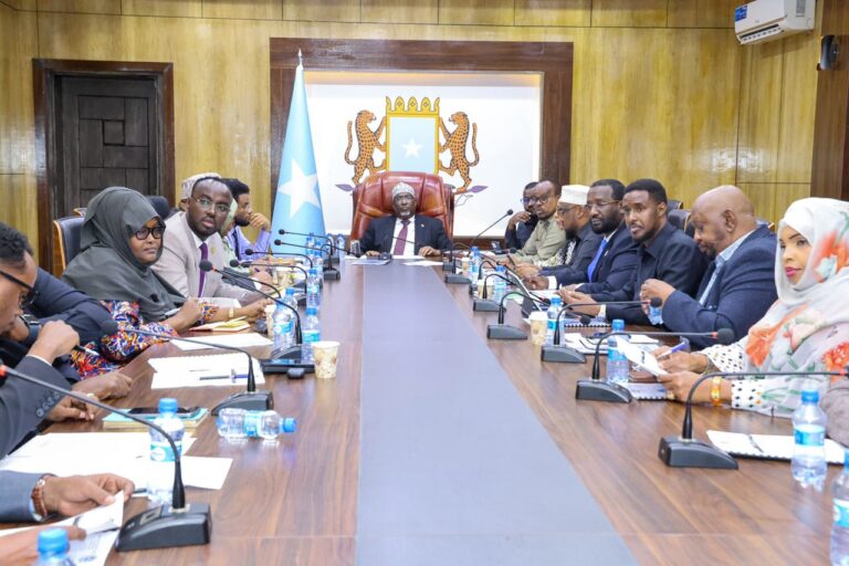 Guddoomiyaha Golaha Shacabka BJFS oo shir guddoomiyay kulanka Guddiga joogtada ah